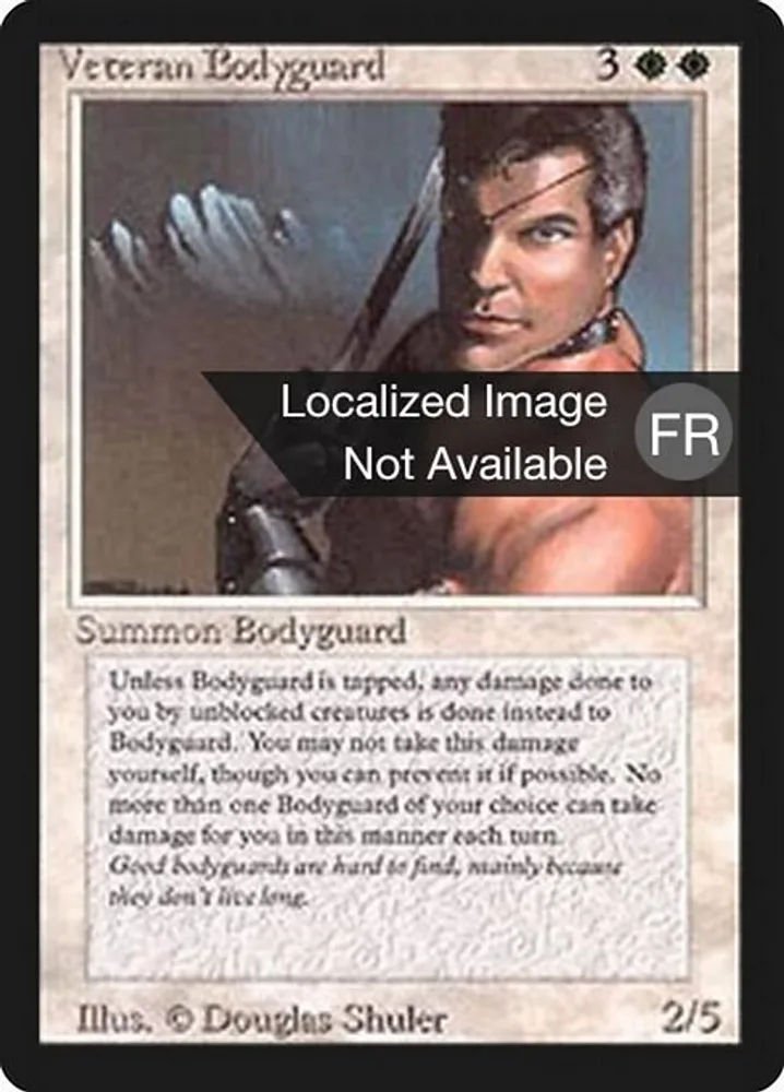 Veteran Bodyguard