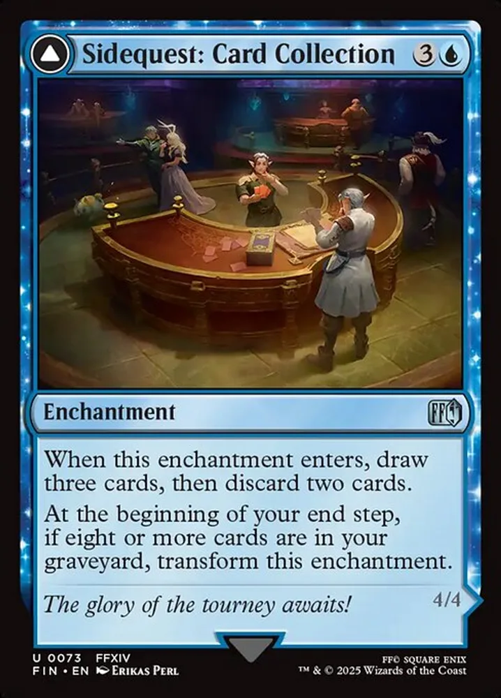 Sidequest: Card Collection // Magicked Card