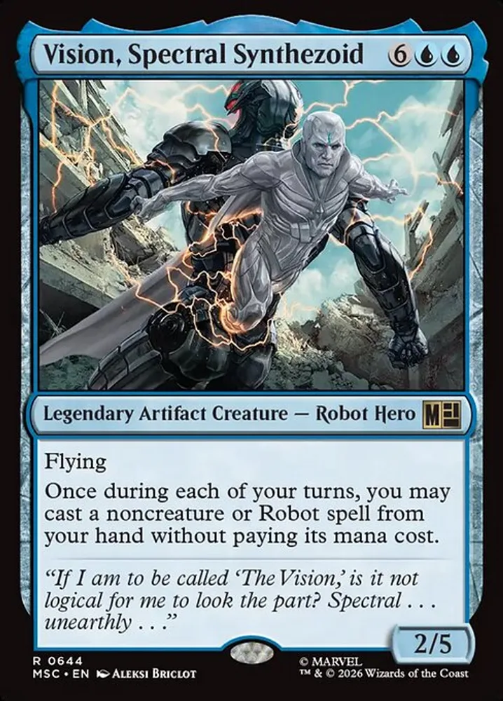 Vision, Spectral Synthezoid