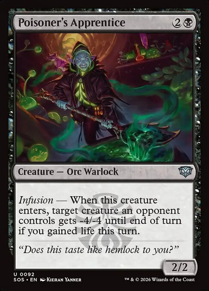 Poisoner's Apprentice