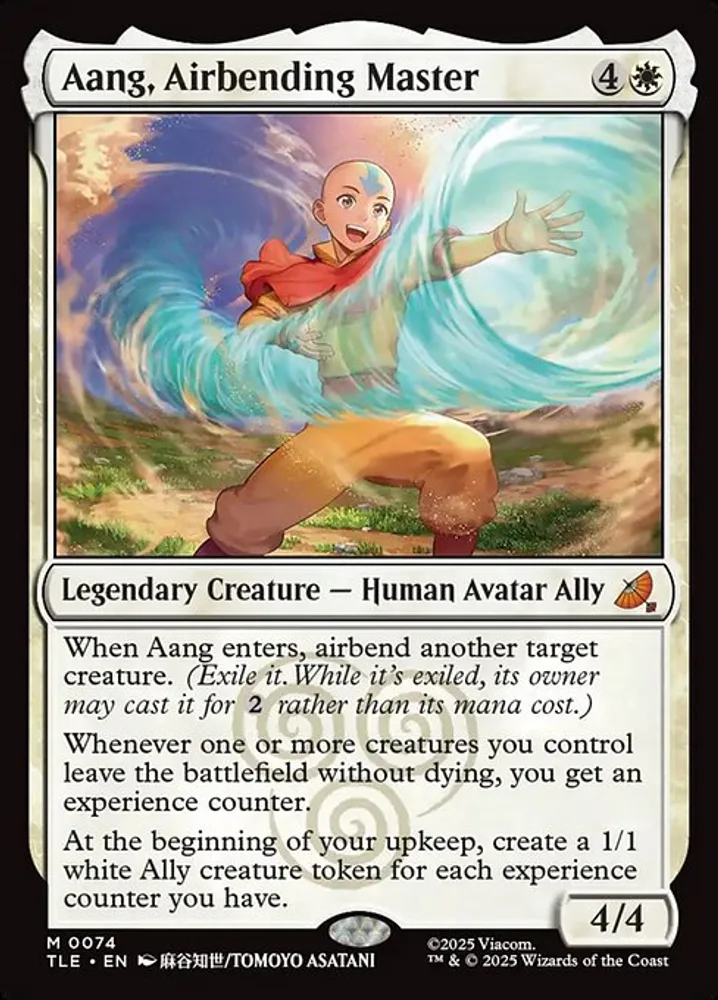 Aang, Airbending Master