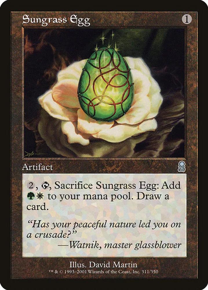 Sungrass Egg