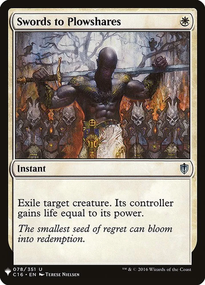 Swords to Plowshares