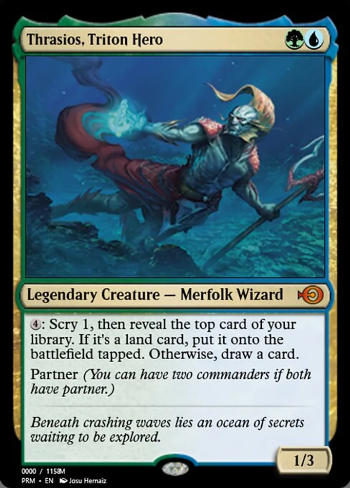 Thrasios, Triton Hero