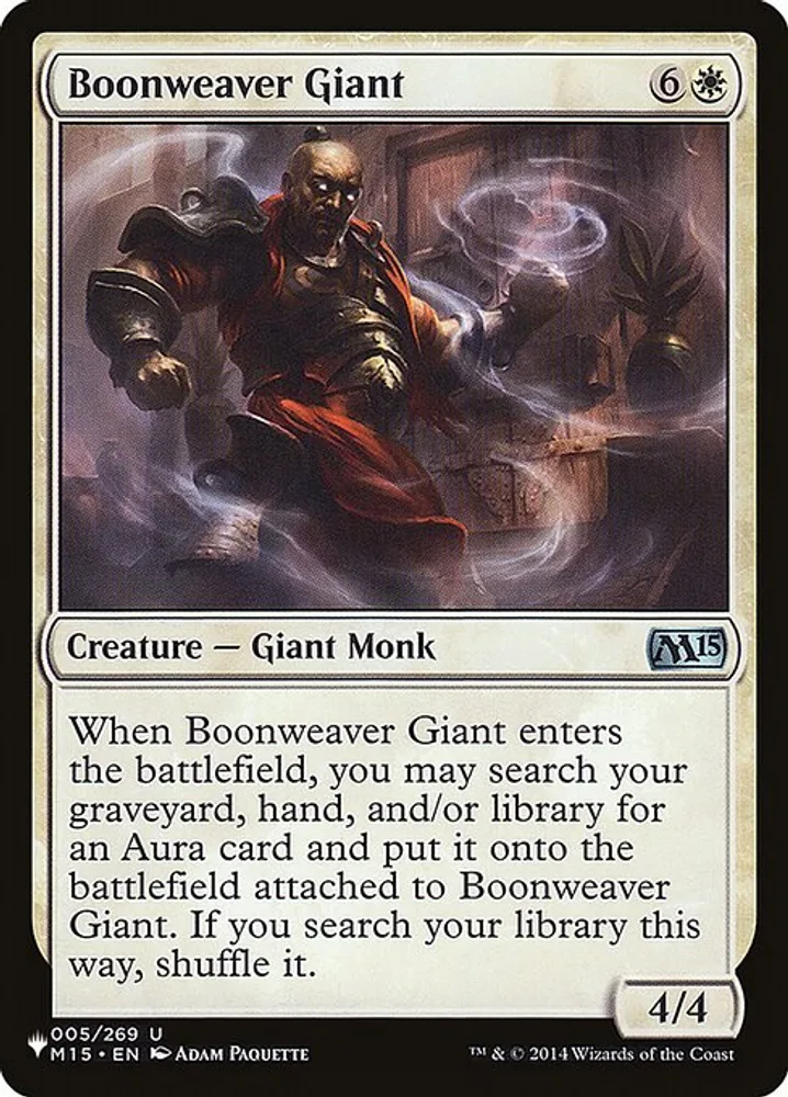 Boonweaver Giant