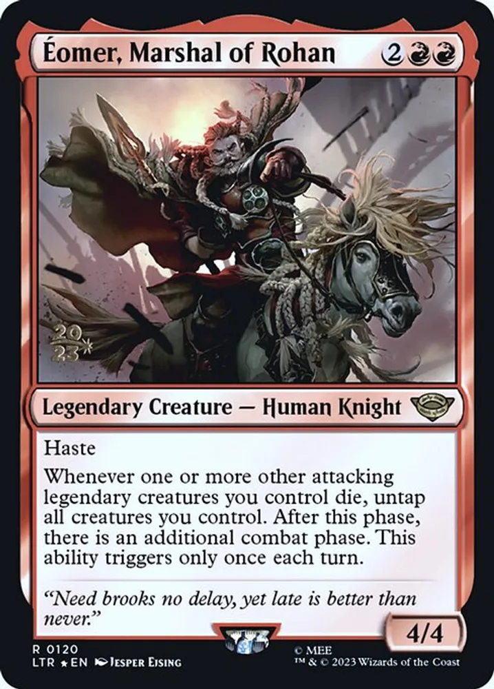 Éomer, Marshal of Rohan