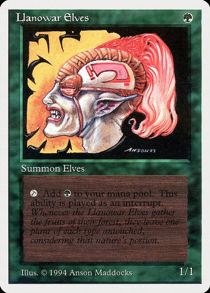 Llanowar Elves