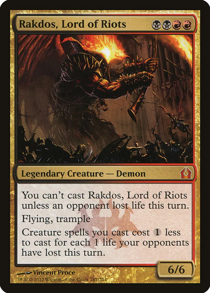 Rakdos, Lord of Riots