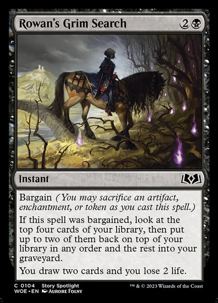 Rowan's Grim Search