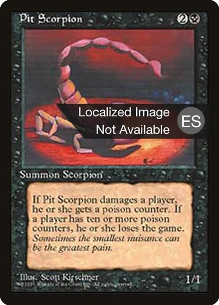 Pit Scorpion