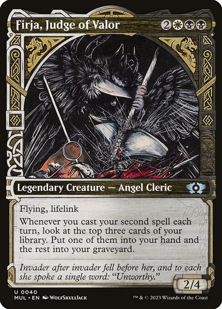 Firja, Judge of Valor