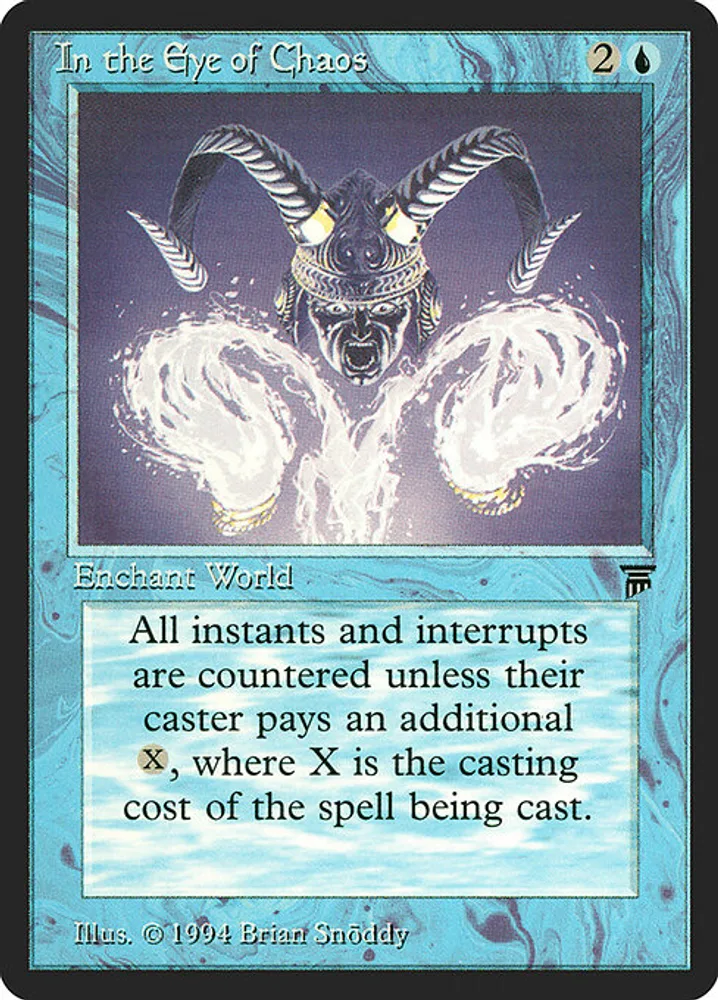 In the Eye of Chaos