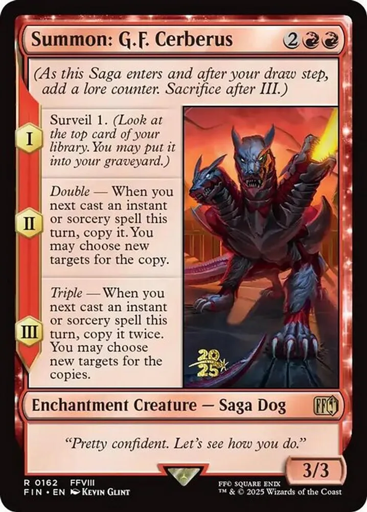 Summon: G.F. Cerberus