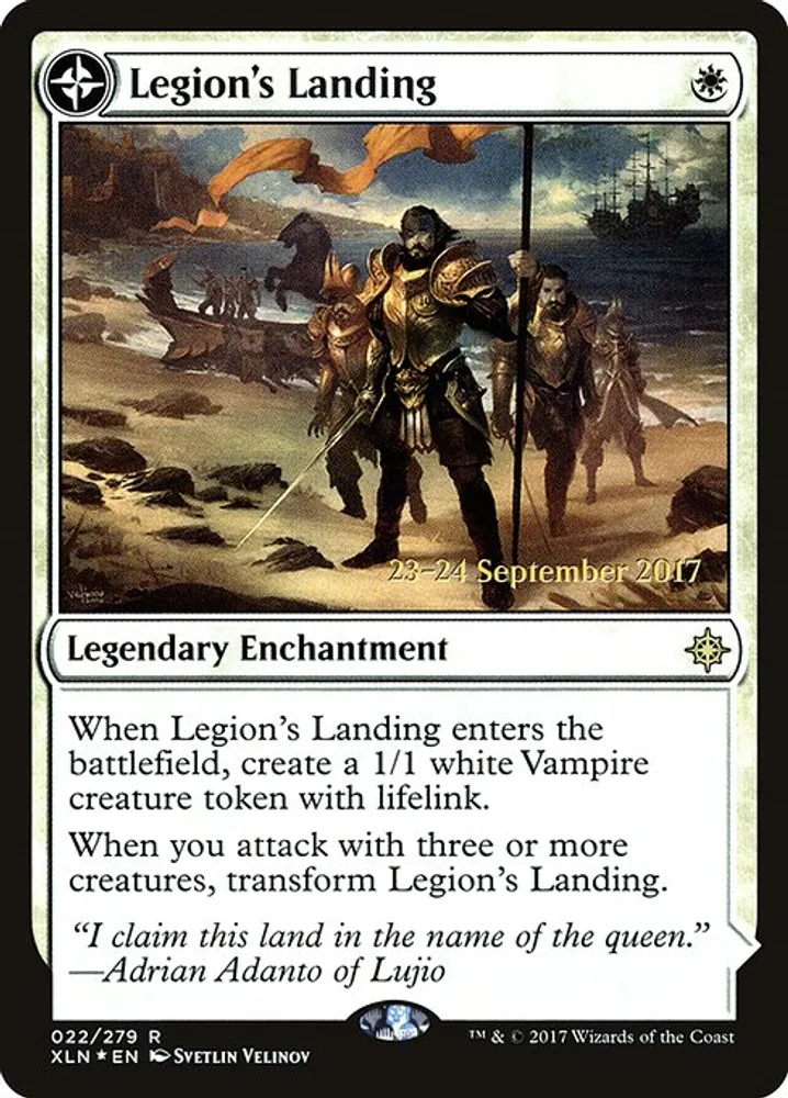 Legion's Landing // Adanto, the First Fort