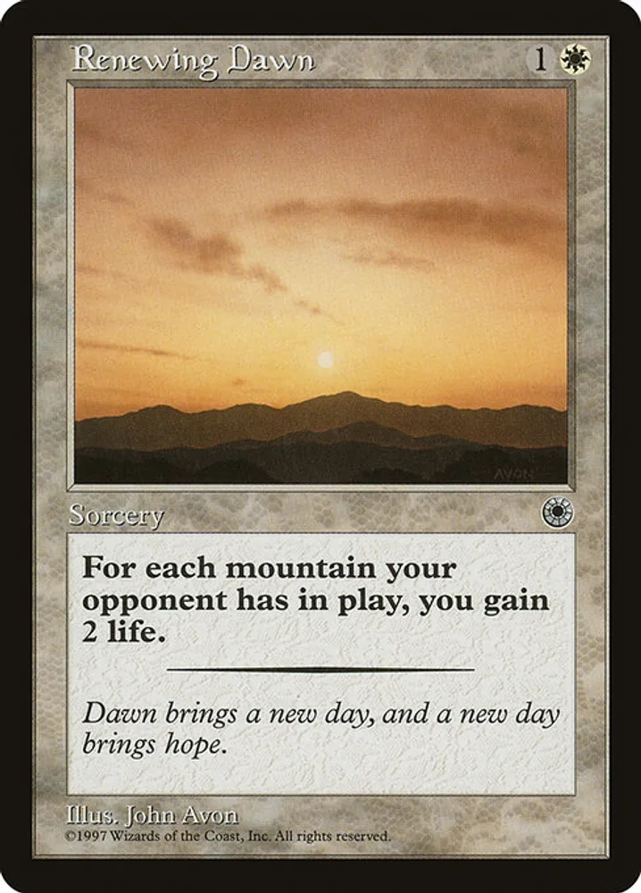 Renewing Dawn