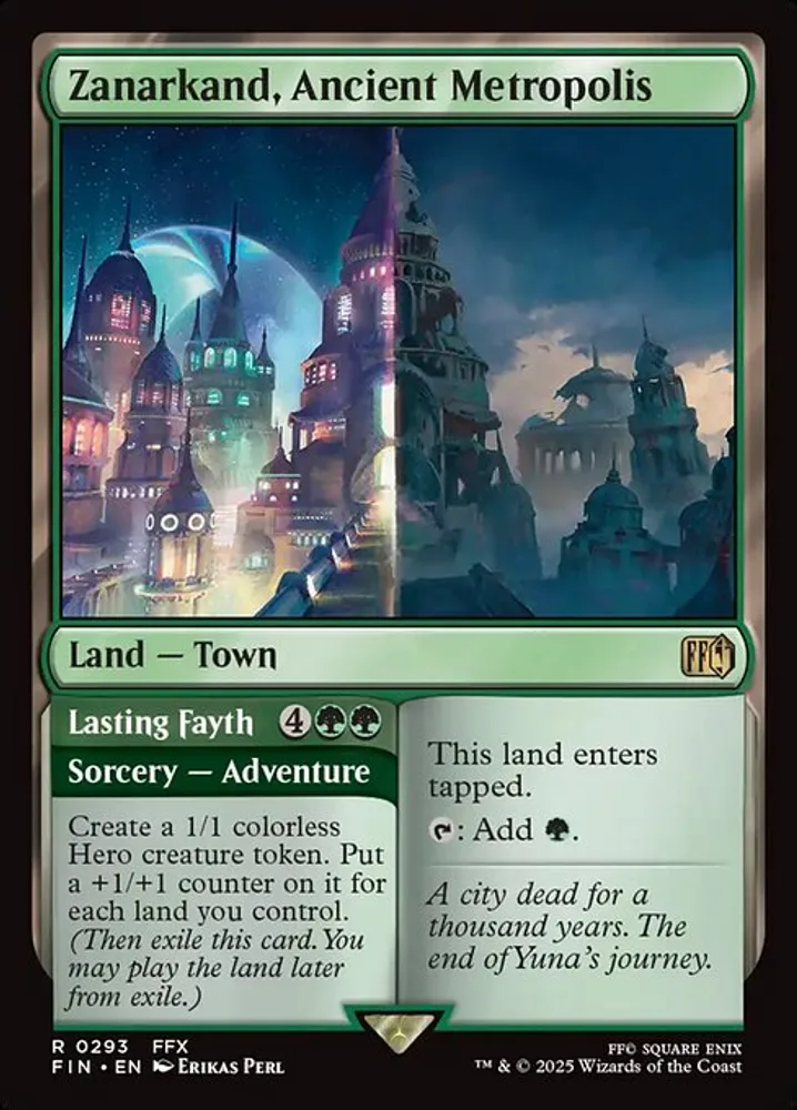 Zanarkand, Ancient Metropolis // Lasting Fayth