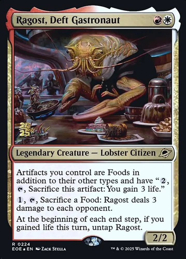 Ragost, Deft Gastronaut