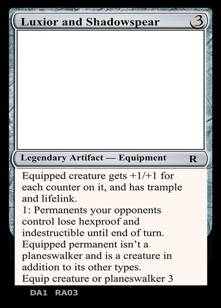 Luxior and Shadowspear
