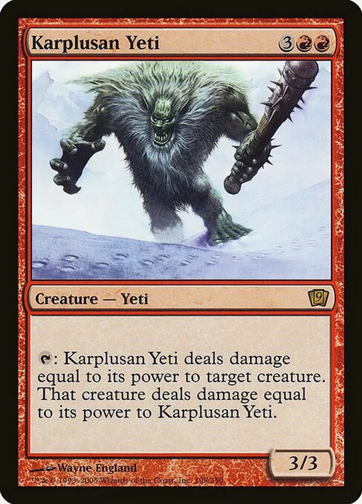 Karplusan Yeti