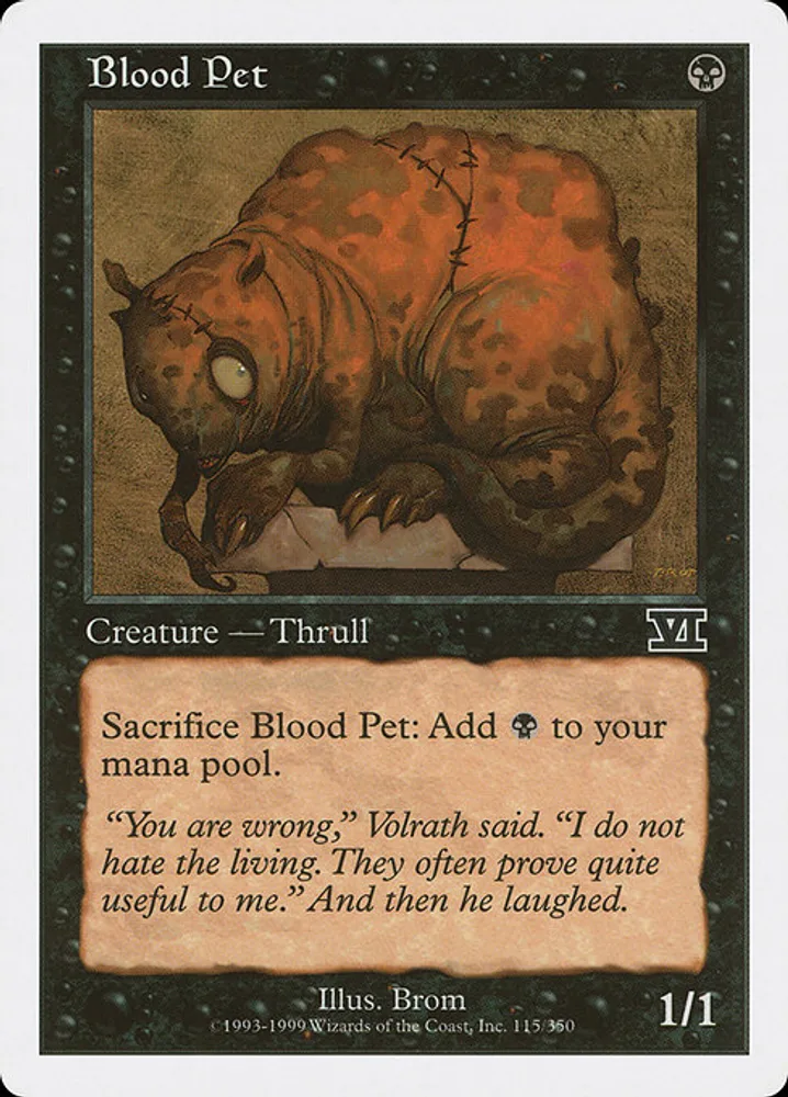 Blood Pet