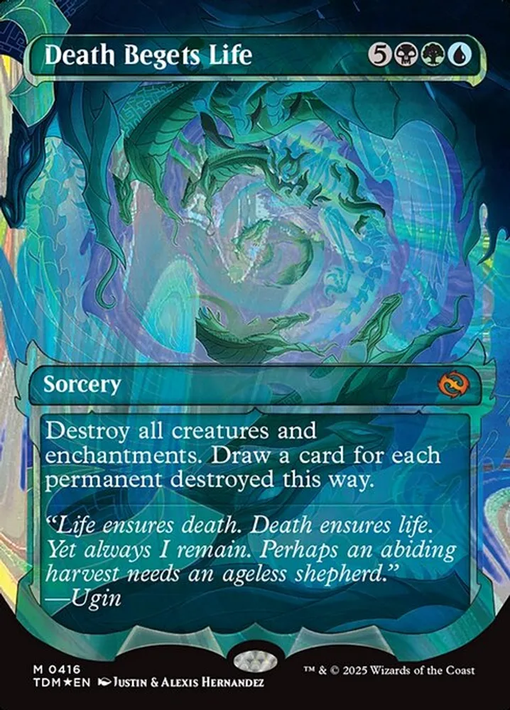 Death Begets Life