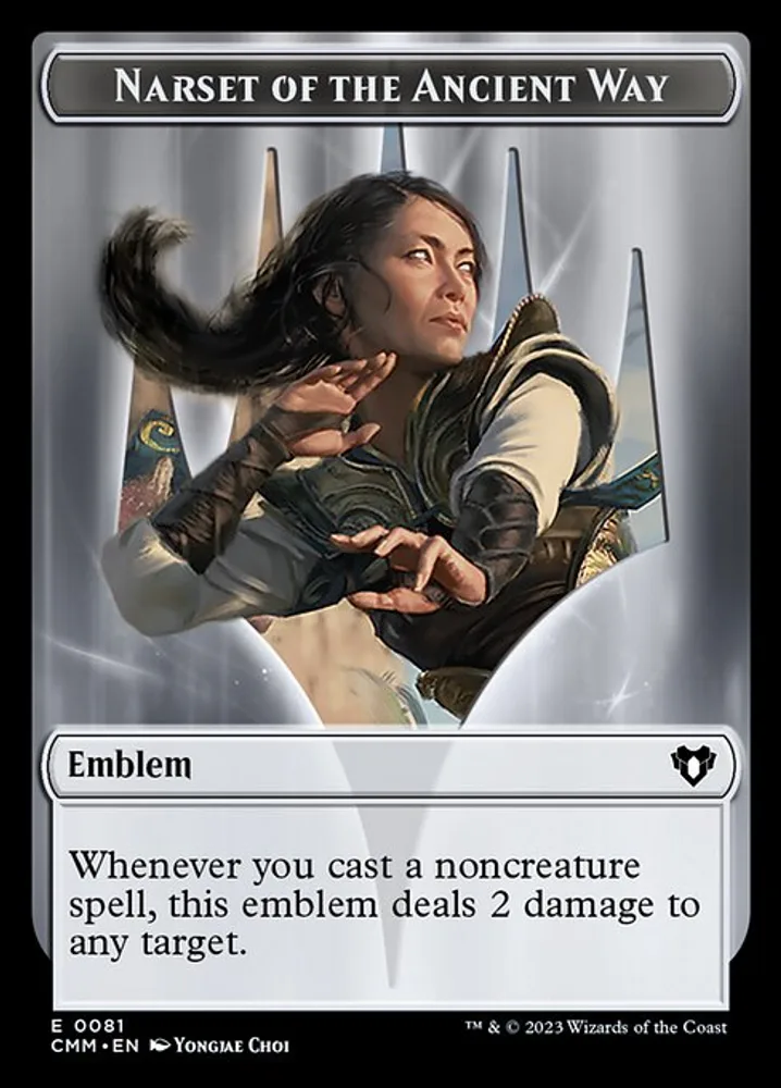 Narset of the Ancient Way Emblem