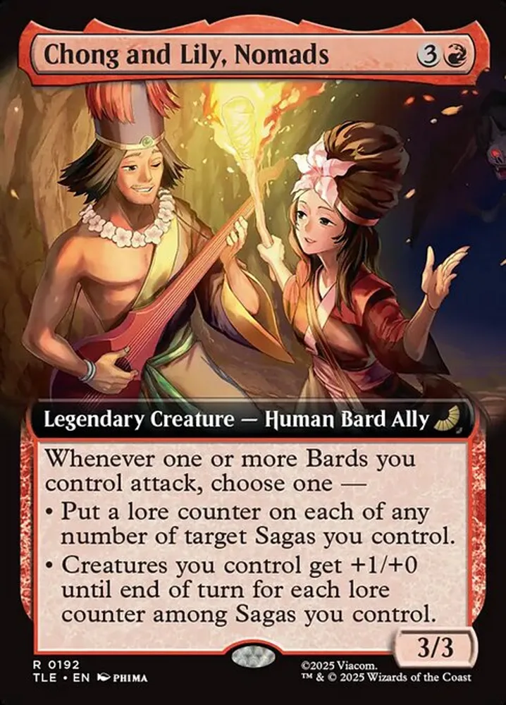 Chong and Lily, Nomads
