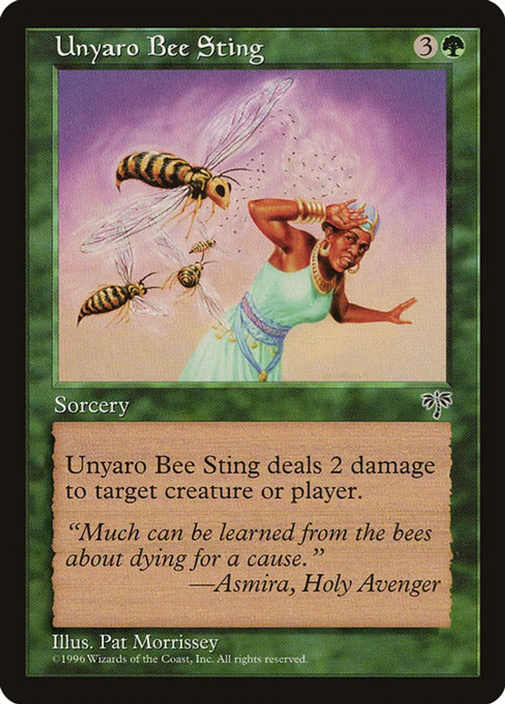 Unyaro Bee Sting