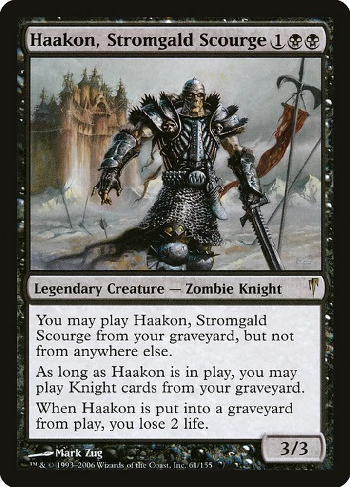 Haakon, Stromgald Scourge