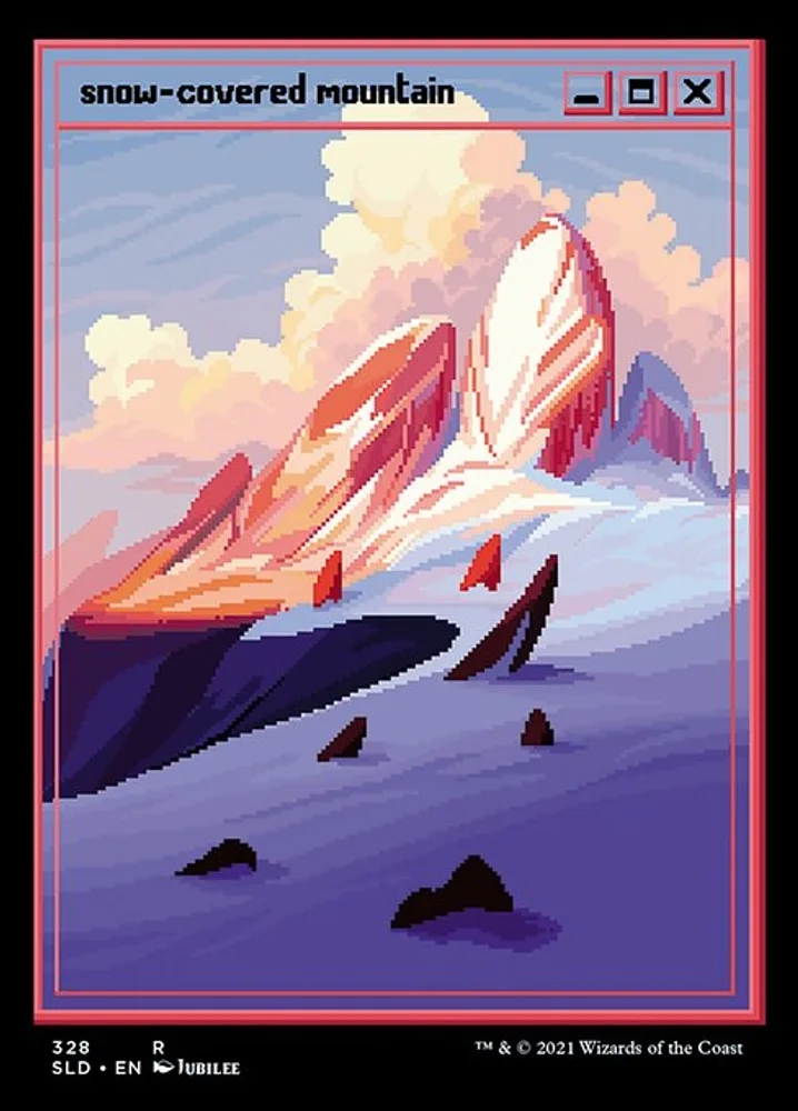 Snow-Covered Mountain