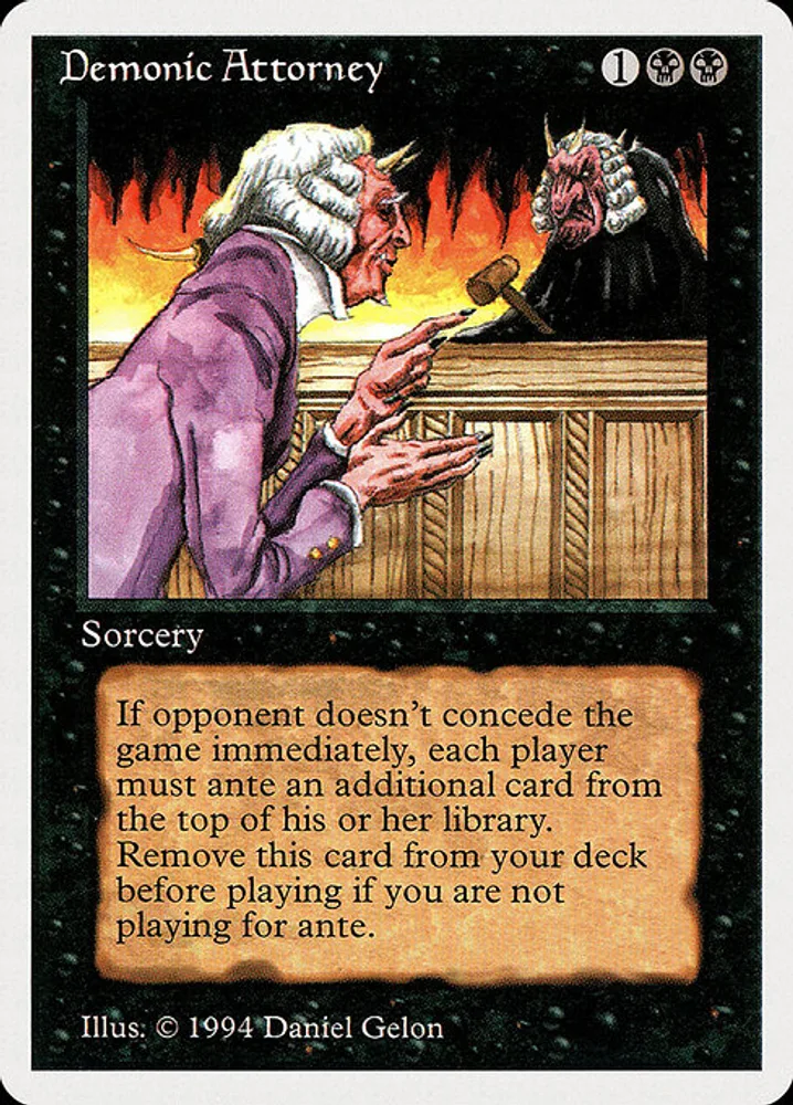 Demonic Attorney