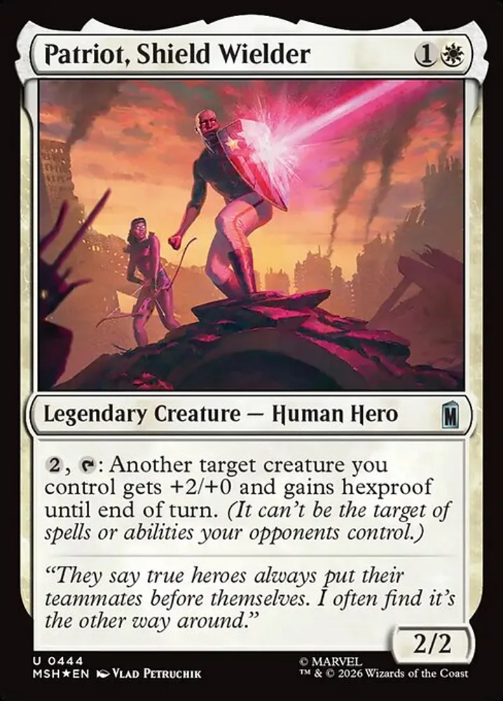 Patriot, Shield Wielder