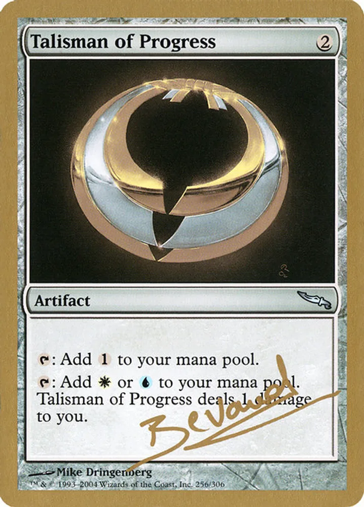 Talisman of Progress