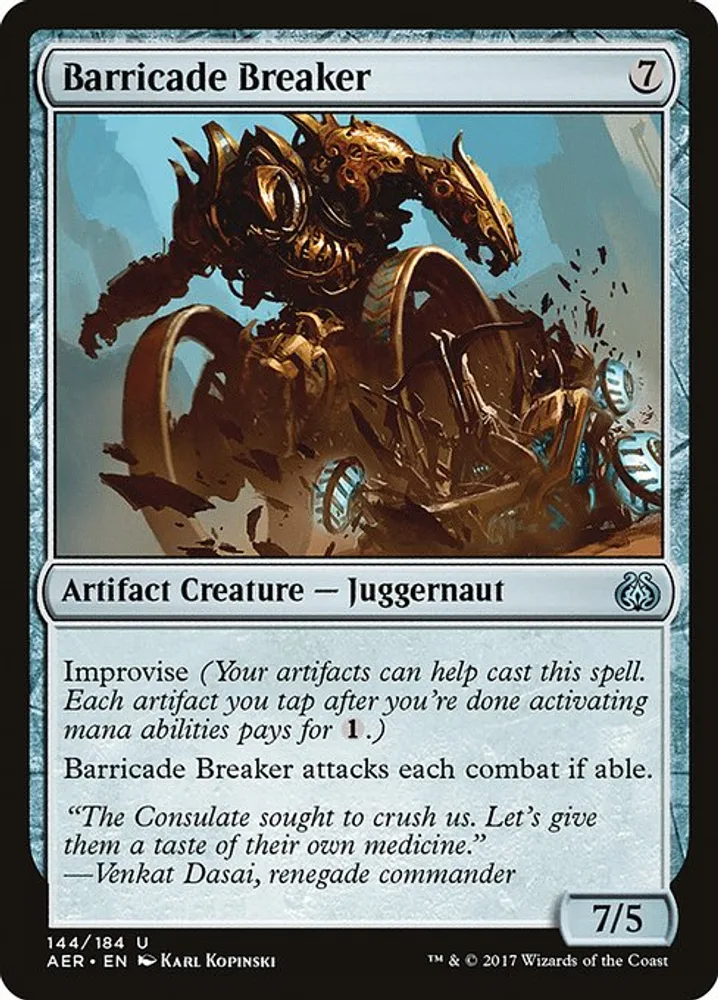 Barricade Breaker
