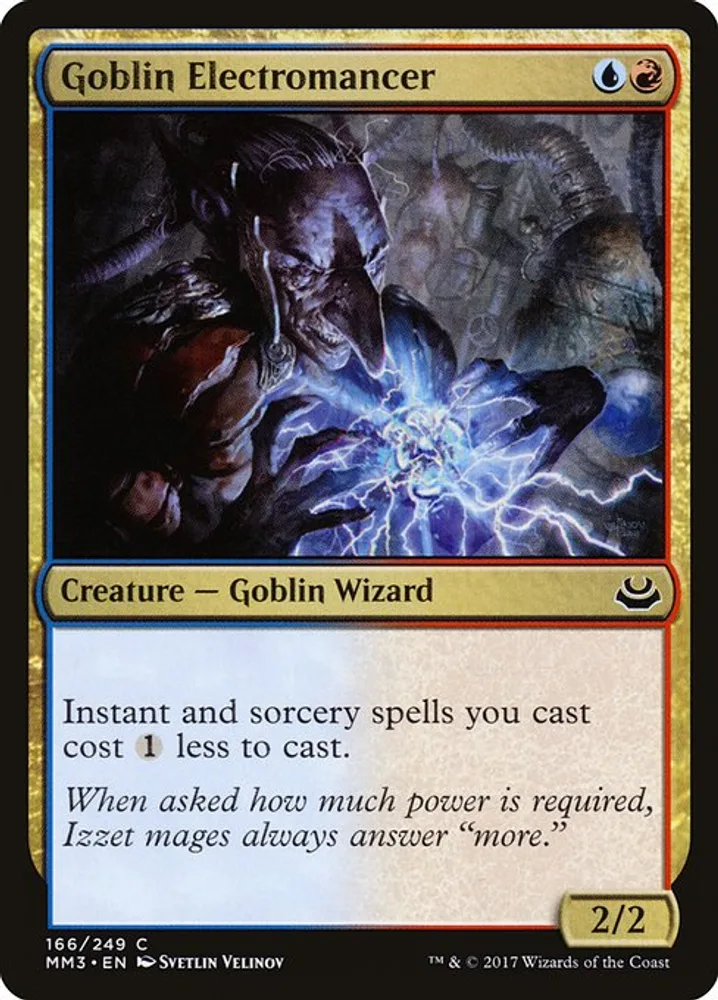 Goblin Electromancer