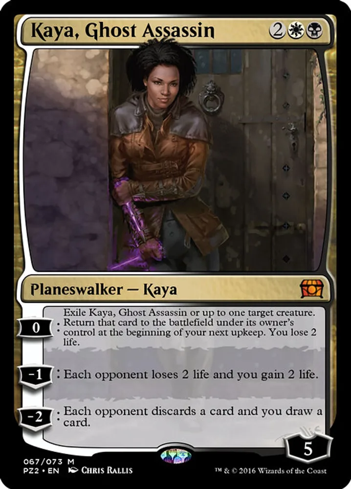 Kaya, Ghost Assassin