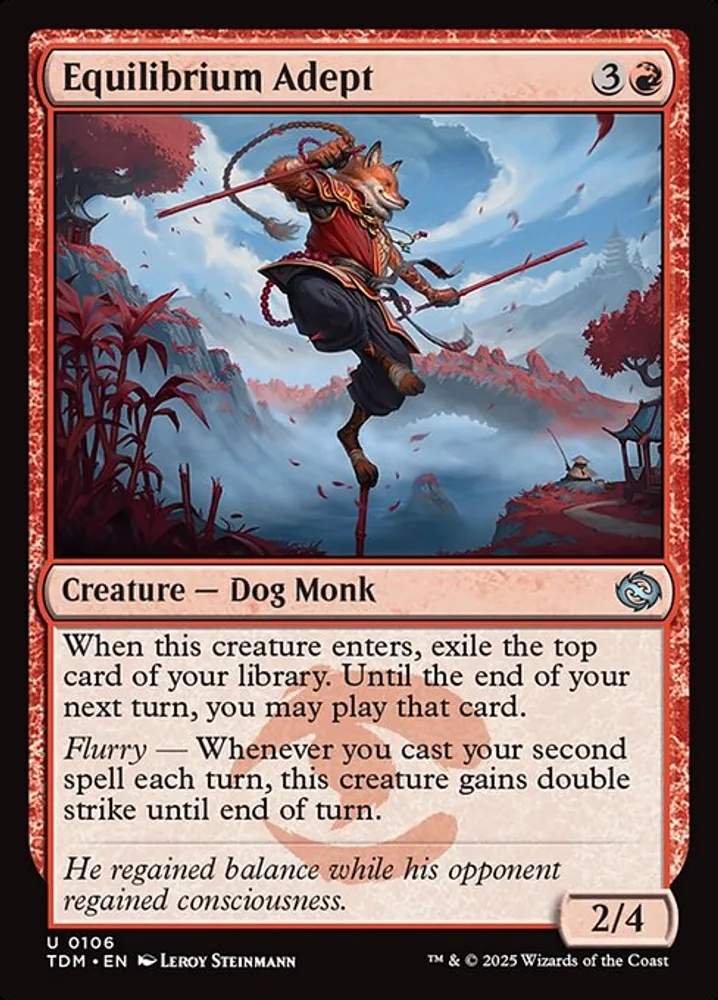 Equilibrium Adept