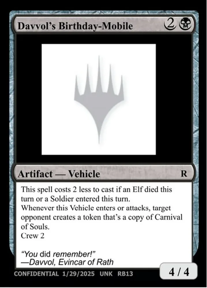Davvol's Birthdaymobile