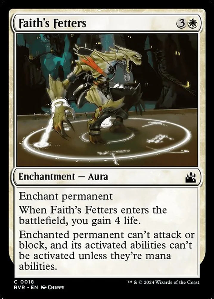 Faith's Fetters