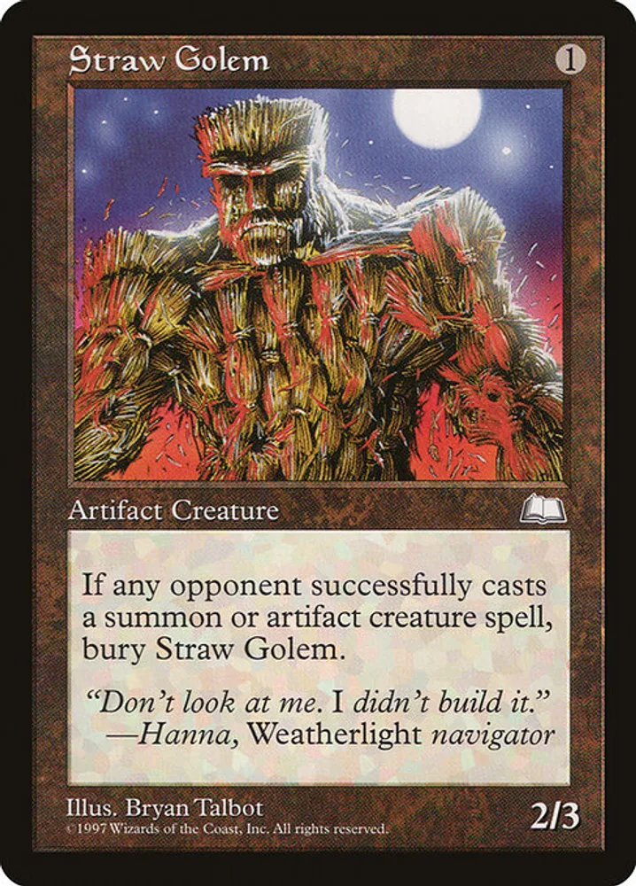 Straw Golem