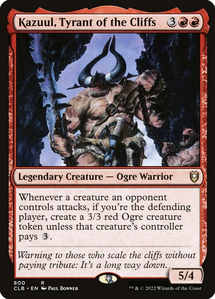 Kazuul, Tyrant of the Cliffs