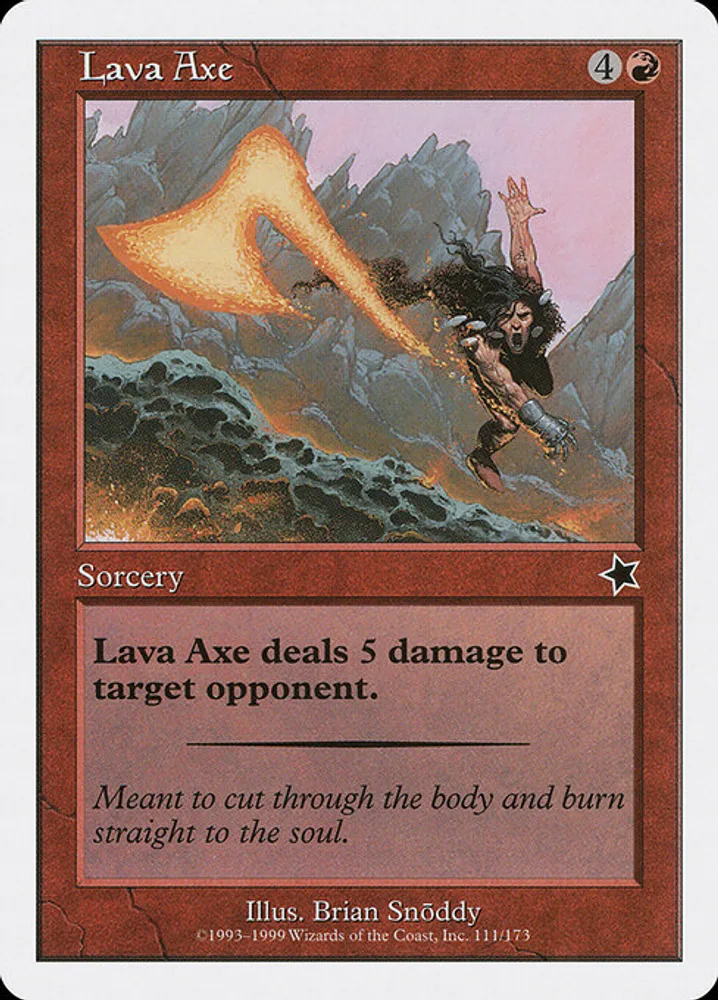 Lava Axe