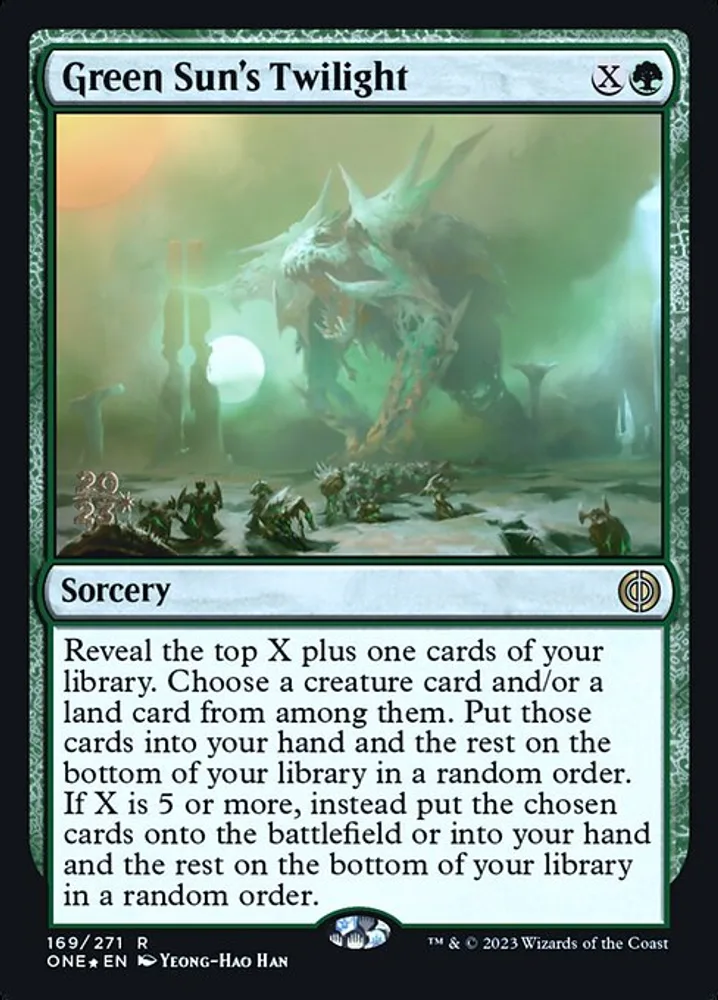 Green Sun's Twilight