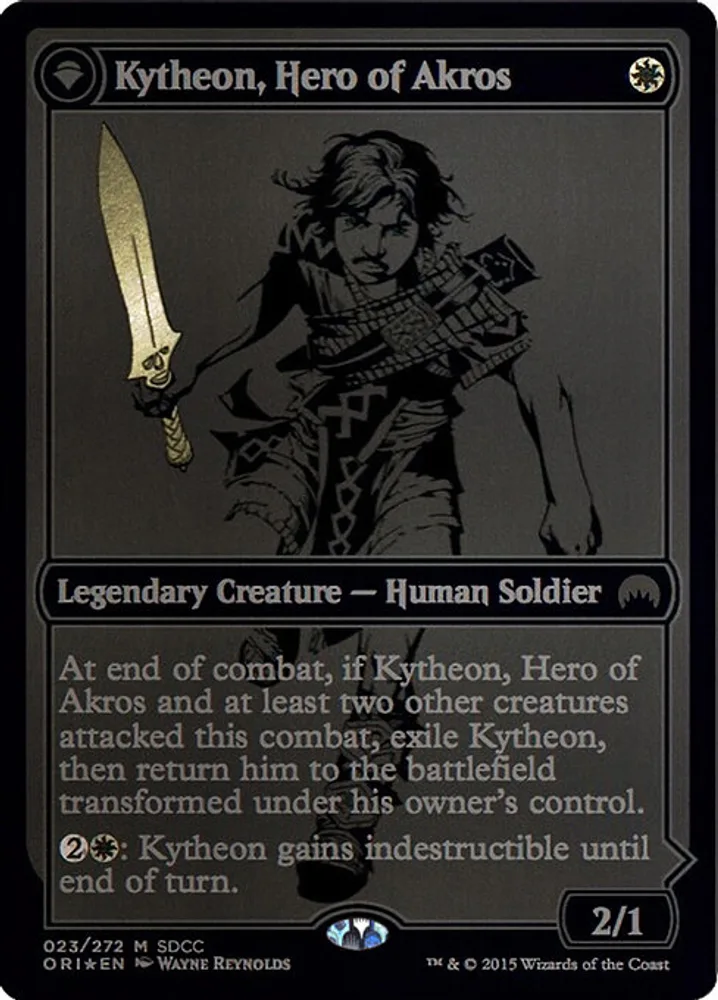 Kytheon, Hero of Akros // Gideon, Battle-Forged