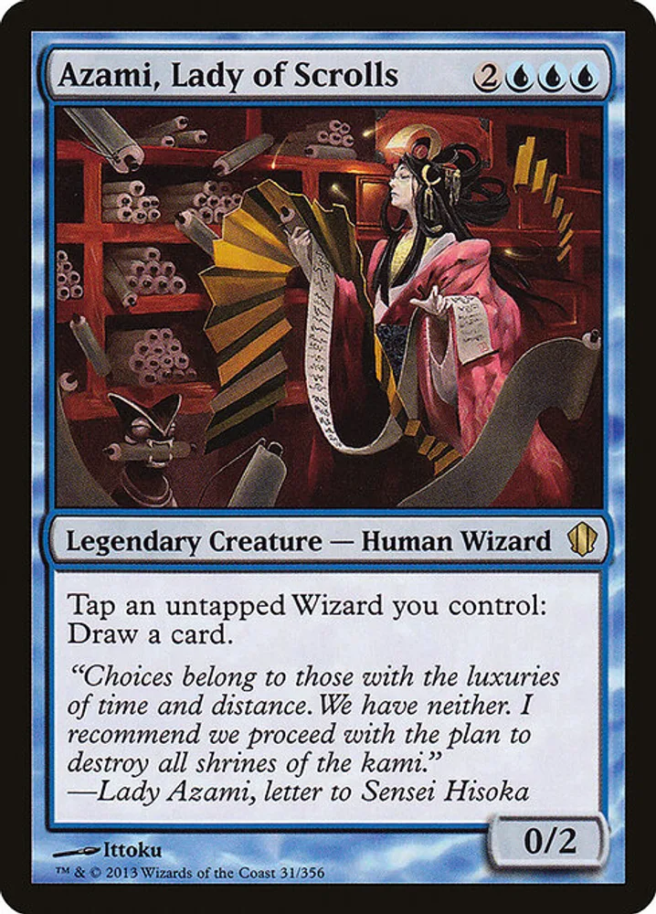 Azami, Lady of Scrolls