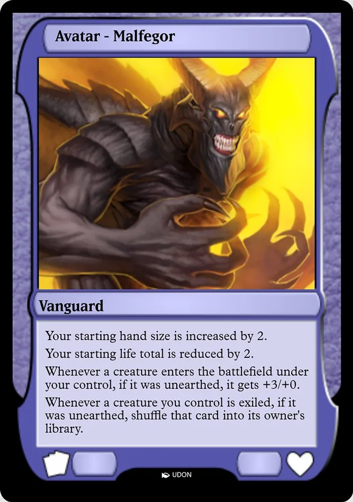 Malfegor Avatar