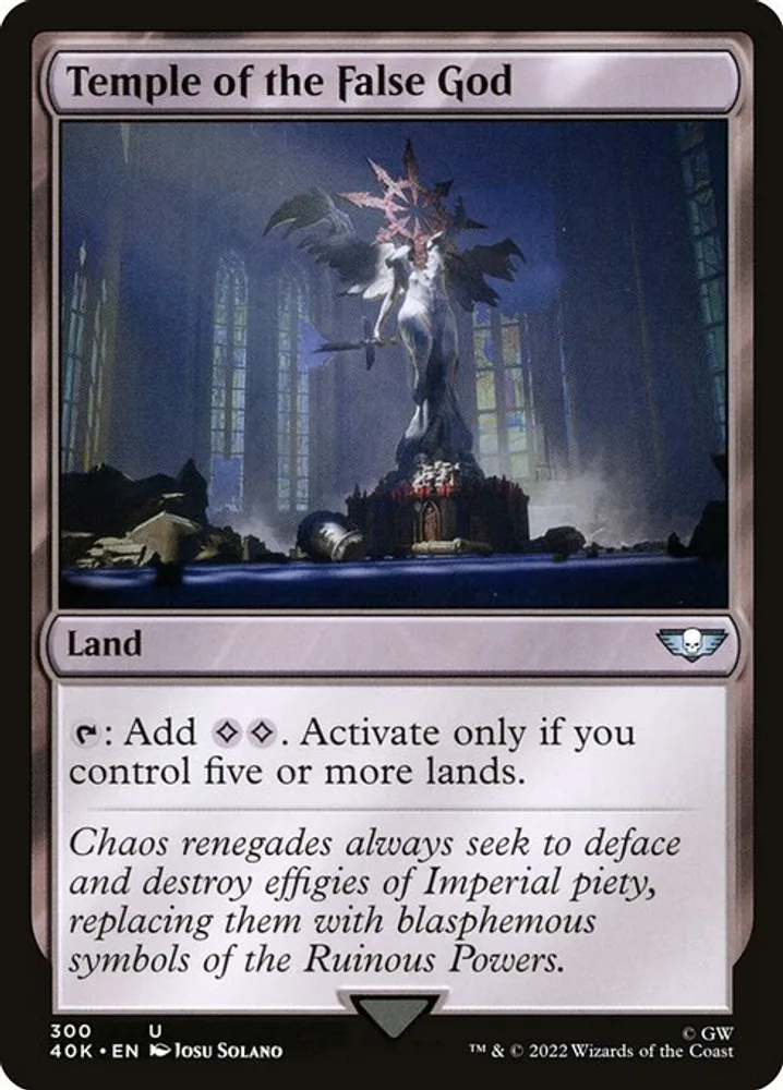Temple of the False God