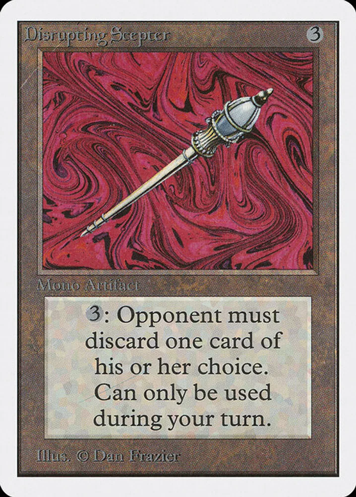 Disrupting Scepter