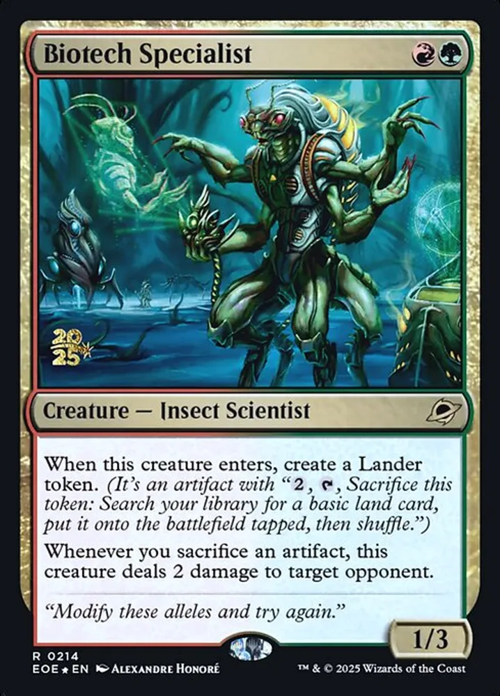 Biotech Specialist