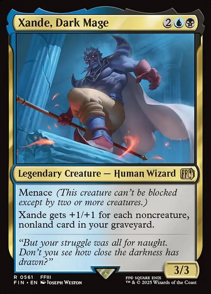 Xande, Dark Mage